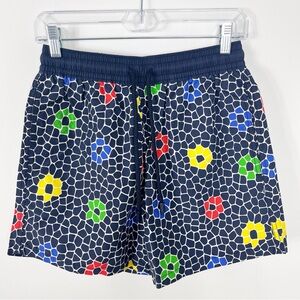 Madhappy × Vilebrequin Moorea Printed Mens Swim Short Size Small NWT Navy